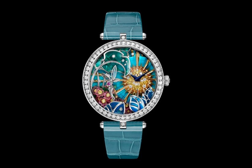 O relogio Lady Arpels Jour Enchante